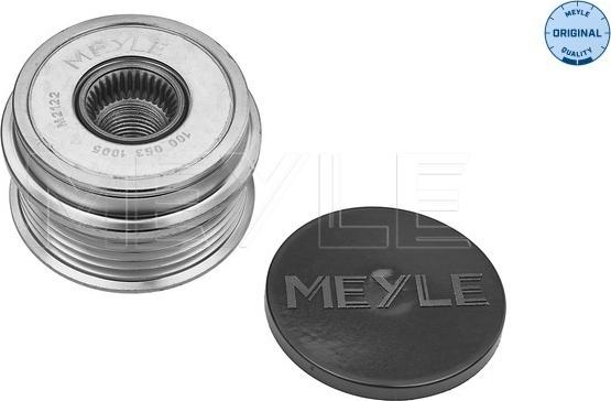 Meyle 100 053 1005 - Pulley, alternator, freewheel clutch car-mod.net