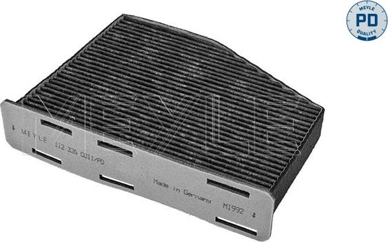 Meyle 112 326 0011/PD - Filter, interior air car-mod.net