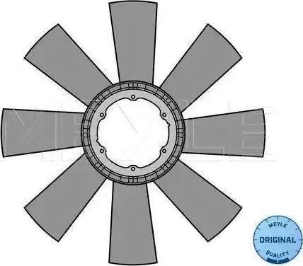 Meyle 234 232 0009 - Fan Wheel, engine cooling car-mod.net