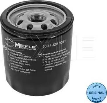 Meyle 30-14 322 0011 - Oil Filter car-mod.net