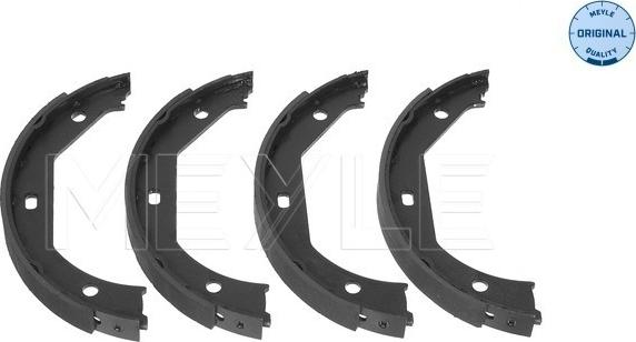 Meyle 314 042 0007 - Brake Shoe Set, parking brake car-mod.net
