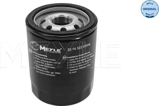 Meyle 32-14 322 0004 - Oil Filter car-mod.net