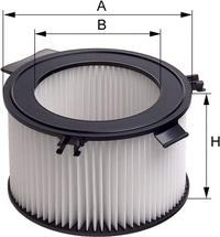 Mfilter A 958 - Filter, interior air car-mod.net