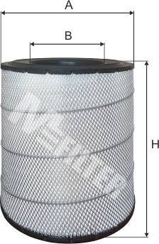 Mfilter A 512 - Engine Air Filter car-mod.net