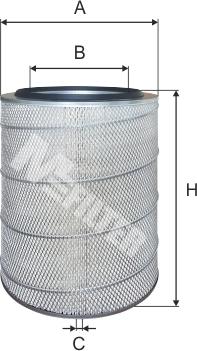Mfilter A 152 - Engine Air Filter car-mod.net