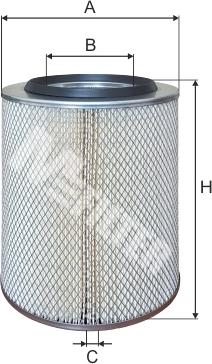 Mfilter A 157 - Engine Air Filter car-mod.net