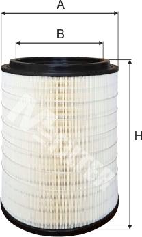 Mfilter A 862 - Engine Air Filter car-mod.net