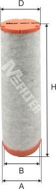 FIL Filter HP 2716 - Engine Air Filter car-mod.net