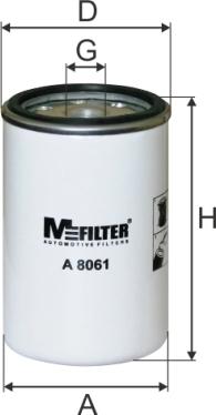Mfilter A 8061 - Engine Air Filter car-mod.net