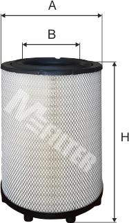 Mfilter A 8002 - Engine Air Filter car-mod.net