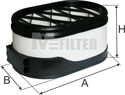 Mfilter A 8034 - Engine Air Filter car-mod.net