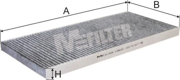 Mfilter K 962C - Filter, interior air car-mod.net