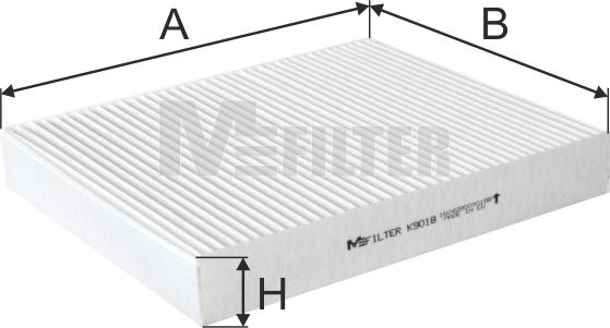 Mfilter K 9018 - Filter, interior air car-mod.net