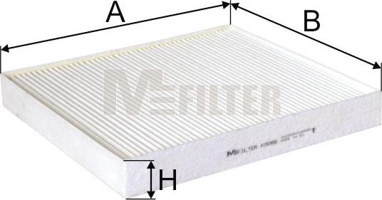 Mfilter K 9086 - Filter, interior air car-mod.net