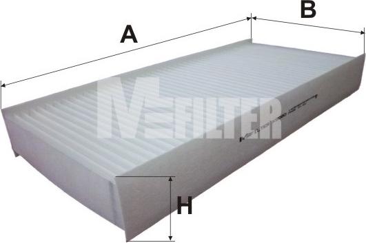 Mfilter K 9080 - Filter, interior air car-mod.net