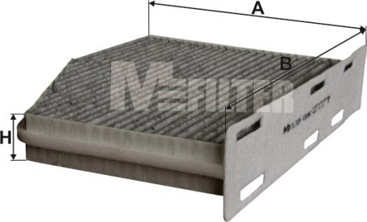 Mfilter K 908C - Filter, interior air car-mod.net