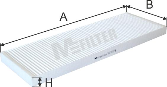 Mfilter K 9119 - Filter, interior air car-mod.net