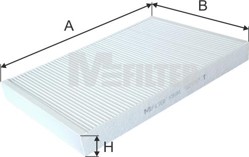 Mfilter K 9181 - Filter, interior air car-mod.net