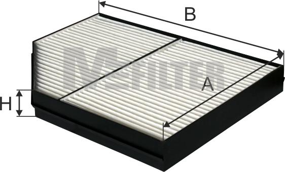Mfilter K 9138 - Filter, interior air car-mod.net