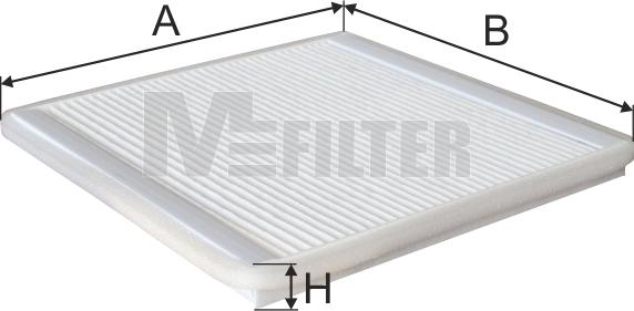 Mfilter K 980 - Filter, interior air car-mod.net