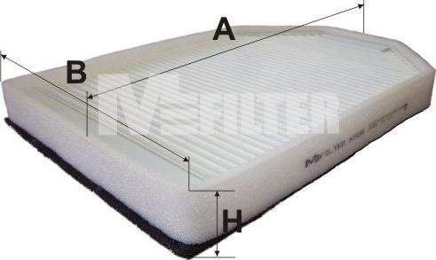 Mfilter K 935-2 - Filter, interior air car-mod.net