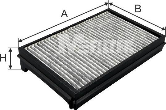 Mfilter K 9209C - Filter, interior air car-mod.net
