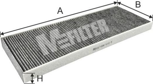 Mfilter K 9208C - Filter, interior air car-mod.net