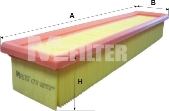 Mfilter K 737 - Engine Air Filter car-mod.net