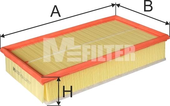 Mfilter K 724/1 - Engine Air Filter car-mod.net