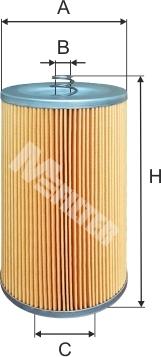 Mfilter TE 95 - Oil Filter car-mod.net