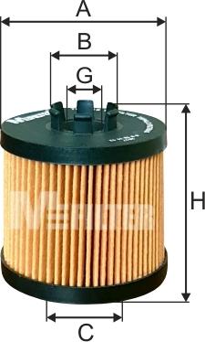 Mfilter TE 4016 - Oil Filter car-mod.net