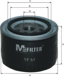 Mfilter TF 57 - Oil Filter car-mod.net