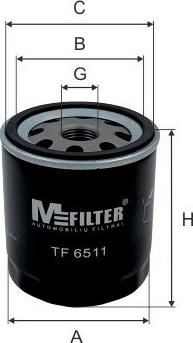 Mfilter TF 6511 - Oil Filter car-mod.net