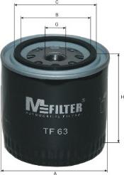 Mfilter TF 63 - Oil Filter car-mod.net