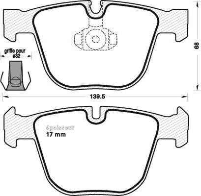 ACDelco AC814481D - Brake Pad Set, disc brake car-mod.net