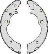 MGA M687 - Drum Brake Shoe Set car-mod.net