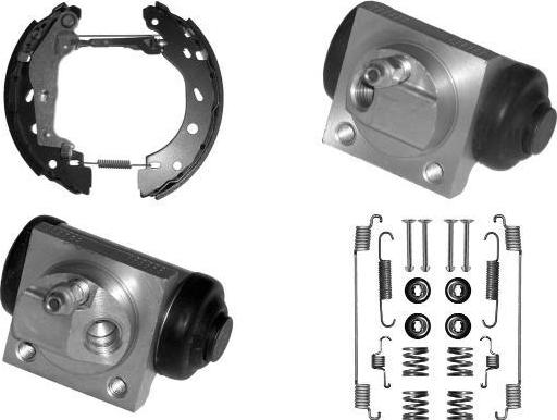 MGA PM906860 - Drum Brake Shoe Set car-mod.net