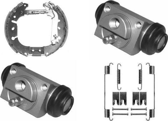 MGA PM842833 - Drum Brake Shoe Set car-mod.net