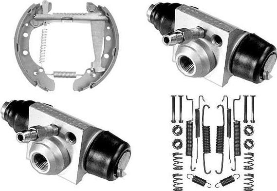 MGA PM717572 - Drum Brake Shoe Set car-mod.net