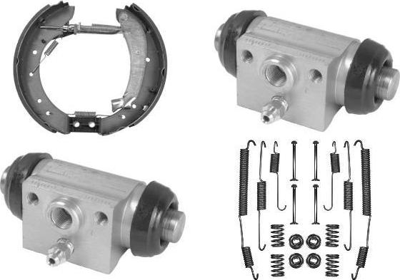 MGA PM731846 - Drum Brake Shoe Set car-mod.net