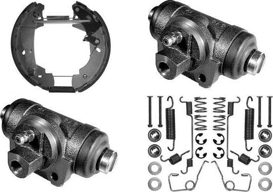 MGA PM723470 - Drum Brake Shoe Set car-mod.net
