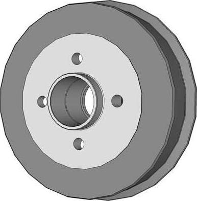 MGA TR7611 - Brake Drum car-mod.net