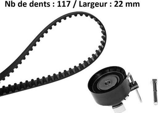 MGA X146H3 - Timing Belt Set car-mod.net