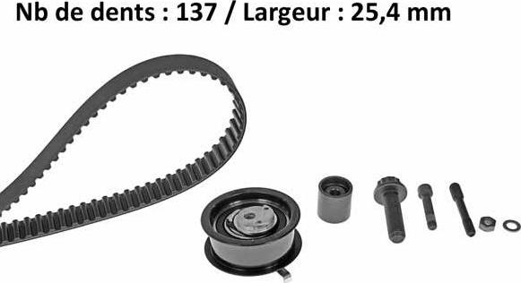 MGA X240H4 - Timing Belt Set car-mod.net
