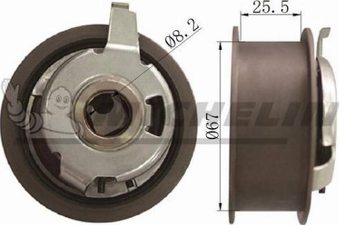 MICHELIN EngineParts SMAMP02401 - Tensioner Pulley, timing belt car-mod.net