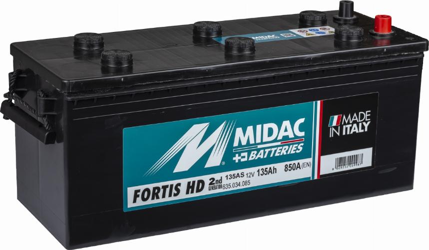 MIDAC 135AS - Starter Battery car-mod.net