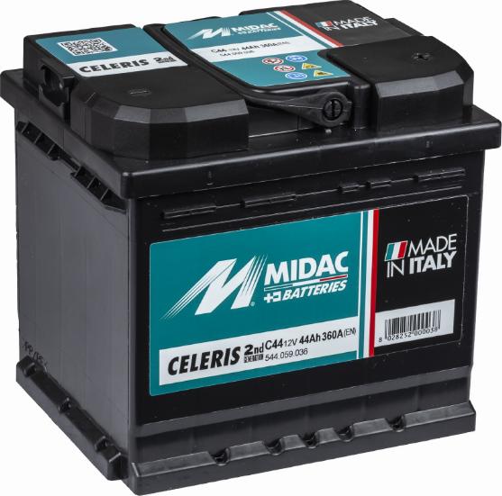 MIDAC C60 - Starter Battery car-mod.net