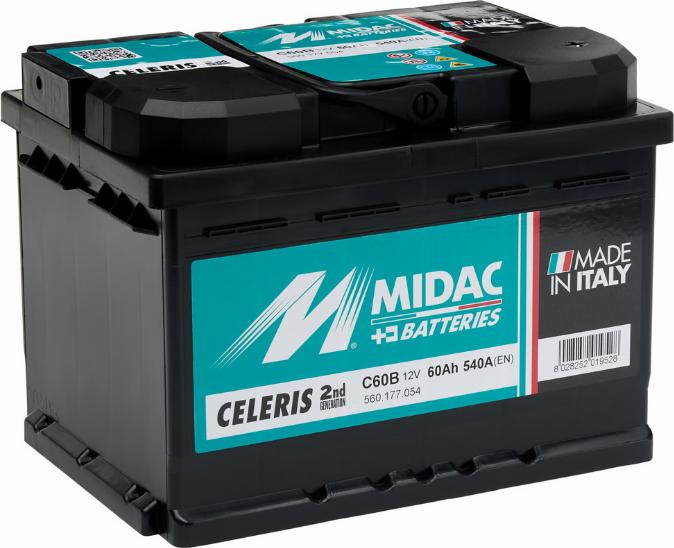 MIDAC C60B - Starter Battery car-mod.net