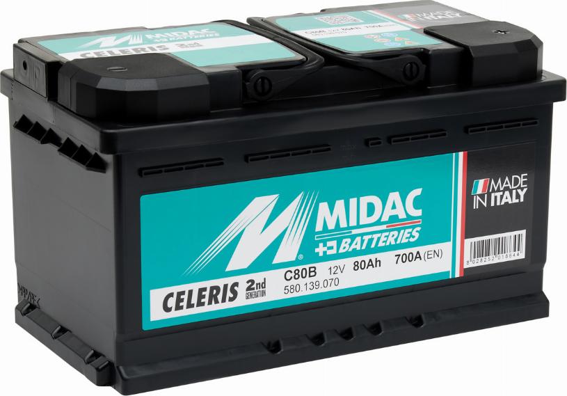 MIDAC C80B - Starter Battery car-mod.net