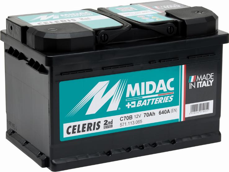 MIDAC C70B - Starter Battery car-mod.net